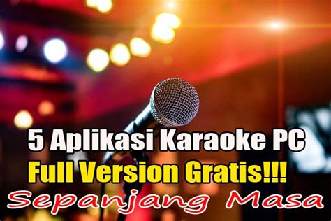 Aplikasi Karaoke PC Indonesia