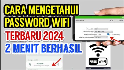 Aplikasi Kata Sandi WiFi Terbaik di Indonesia