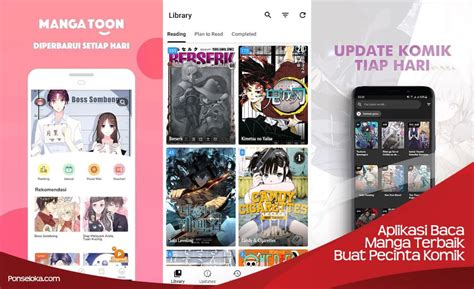 Aplikasi baca komik anime terbaik untuk smartphone