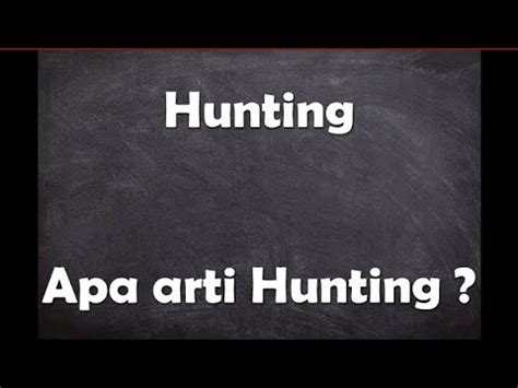 Exploring the Art of Hunting in Indonesia