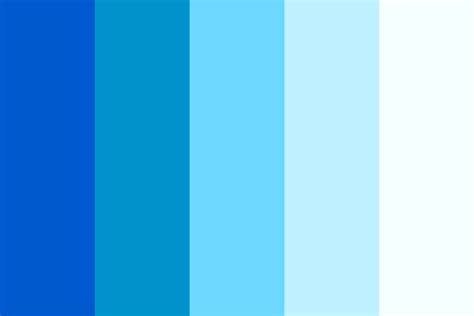 Blue and White Color Scheme