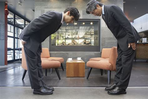 Bowing in Japanese culture