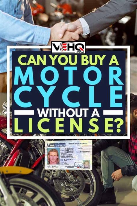 Can You Buy a Motorcycle Without a License