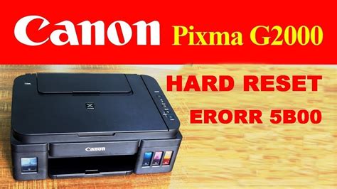 Cara Reset Printer Canon G2000 di Indonesia