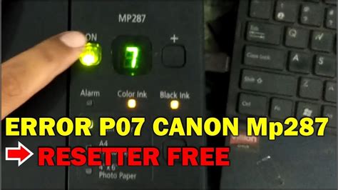 Canon MP287 Service Tool in Indonesia