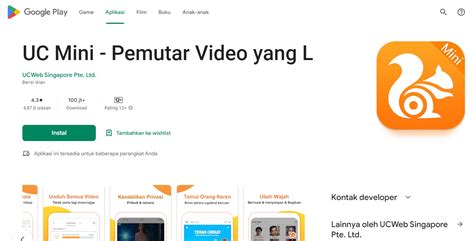 Cara Download Aplikasi UC Mini pada Android