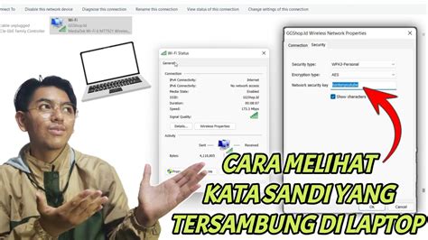 Cara Melihat Sandi Wifi di Laptop