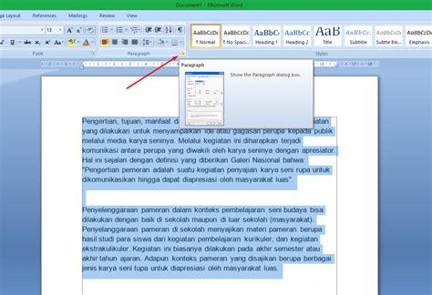 Cara Mudah Membuat Paragraf di Microsoft Word