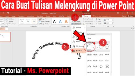 Cara Membuat Tulisan Kecil dalam PowerPoint Presentation