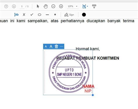 Cara Menambahkan Stempel di PDF dengan Mudah