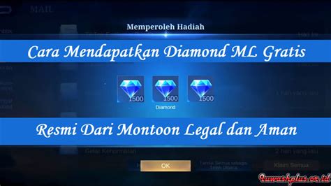 Cara Mendapatkan Diamond ML tanpa Aplikasi di Indonesia