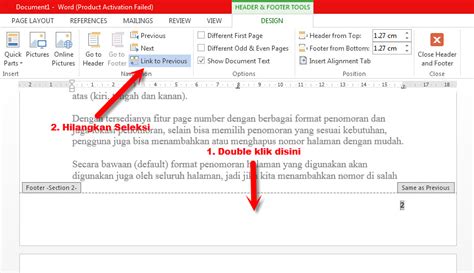 Cara Menghilangkan Nomor Halaman pada Halaman Tertentu di Word Indonesia