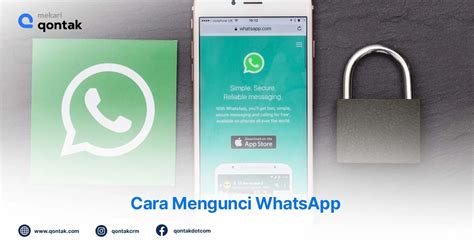 Cara Mengunci WhatsApp iOS