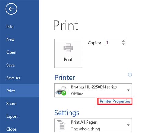 Cara Mudah Mengurangi Penggunaan Tinta Printer Saat Mencetak Dokumen Hitam Putih di Word dalam Beberapa Langkah