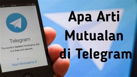 Cara Mutualan Telegram Indonesia