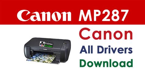 Download Canon PIXMA MP287 Printer Driver and Software in Indonesia