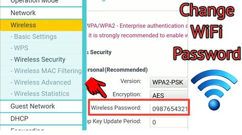 Change WiFi Password in Indonesia