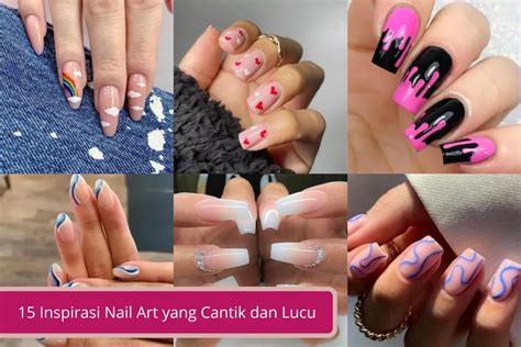 Contoh Gambar Nail Art Simple Indonesia