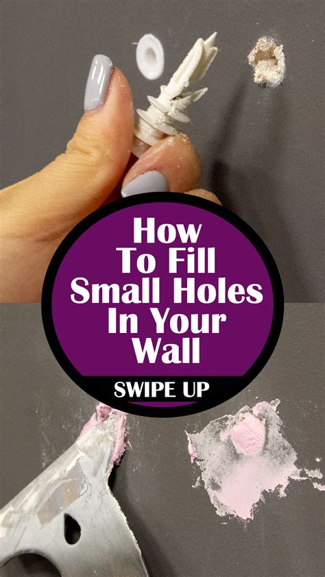 Create Small Holes in Wall