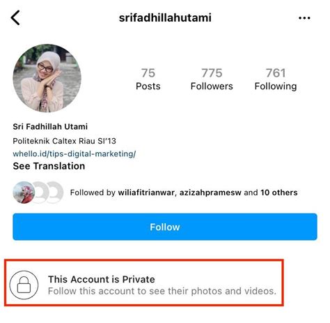 Credibility Akun Instagram