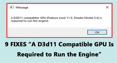 D3D11 Compatibility Issues