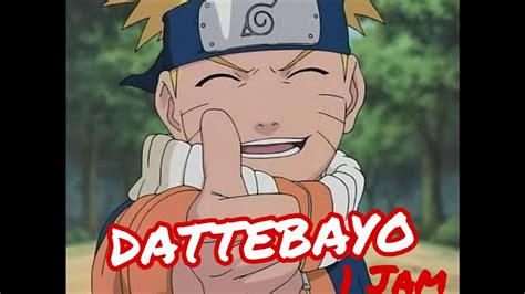 Dattebayo in Naruto