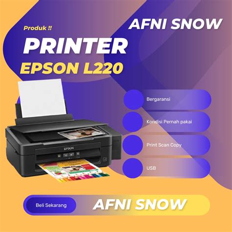 Review Printer Epson L220: Keunggulan dan Kelemahan