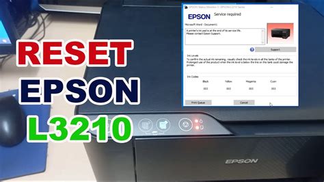 Epson L3210 Error
