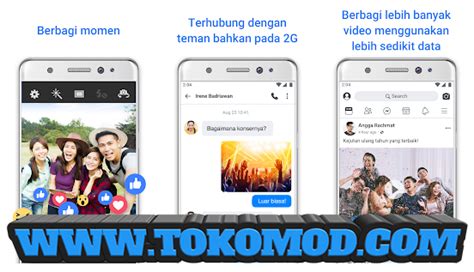 Facebook Lite Ganda tanpa iklan Indonesia