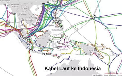 Peta Fiber Optik Indonesia
