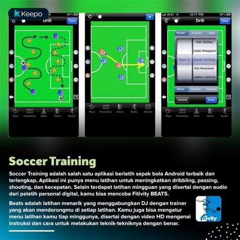 Fitur-Fitur Penting dalam Aplikasi Sepak Bola