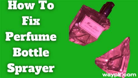 Fixing Perfume Sprayer