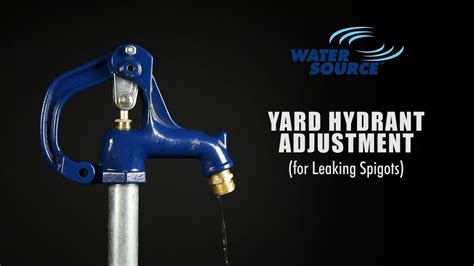 Fixing the Leaking Frost-free Hydrant