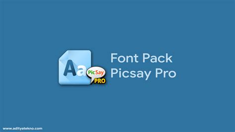 Font Picsay Pro Zip