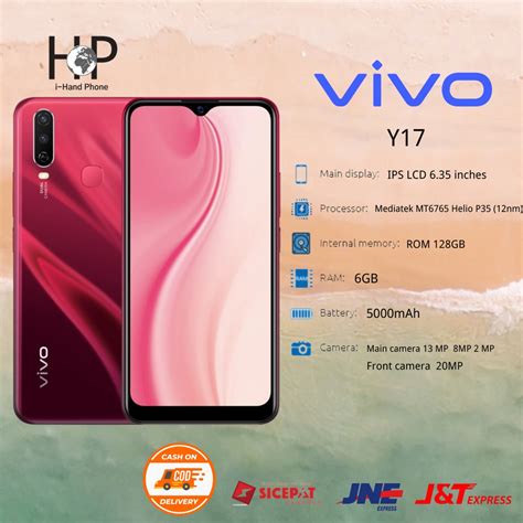 HP Vivo Ram 8GB Baterai 5000 mAh in Indonesia
