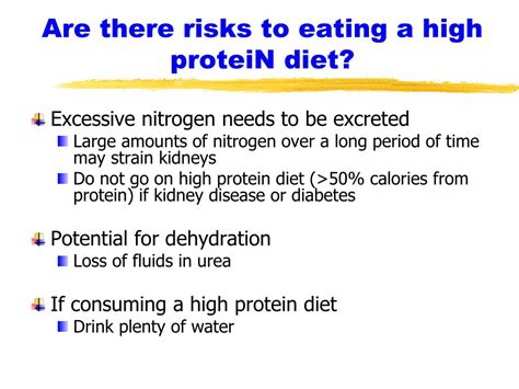 High Protein Diet Risks