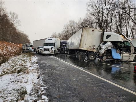 Highway 80 accident Pennsylvania