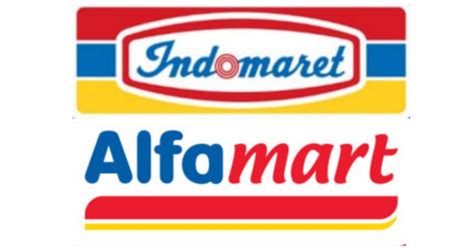 Indomaret dan Alfamart Logo