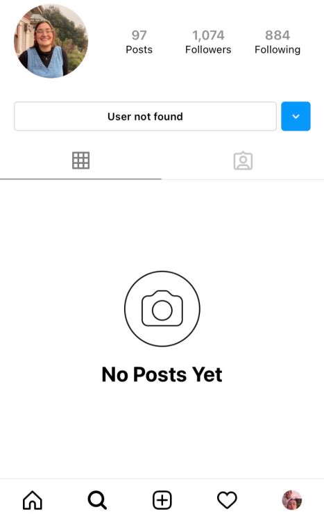 Instagram Blocked Sign