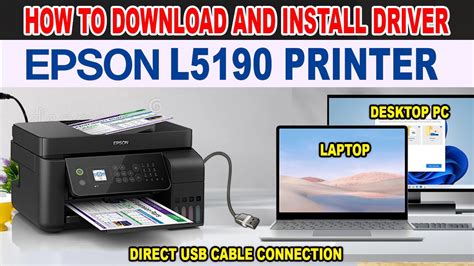 Instal Printer Epson L5190 Indonesia