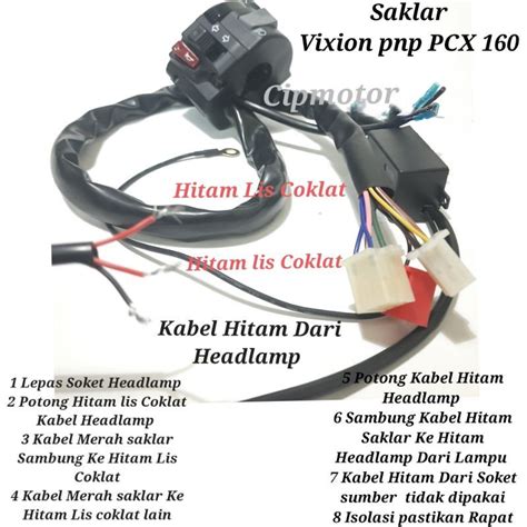 Jalur Kabel Holder Vixion Old Indonesia