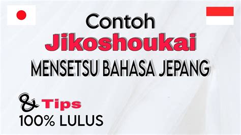 Jikoshoukai Contoh Indonesia