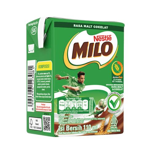 Kandungan Nutrisi Milo dan Coksu