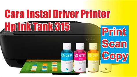 Kapasitas Tinta Lebih Besar driver HP Ink Tank 315 dengan printer lainnya