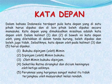 Kata Depan Indonesia