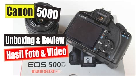 Kemampuan Video pada Kamera Canon 500D Indonesia