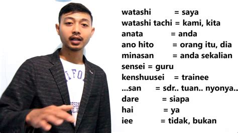 Kosakata Bahasa Jepang yang Sering Digunakan Sehari-hari