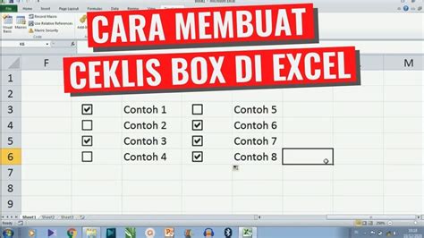 Kotak Microsoft Excel