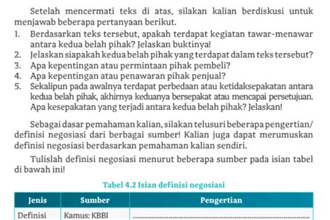 Kunci Jawaban Halaman 86 Indonesia