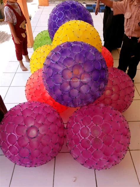 Lampion Dari Gelas Plastik Indonesia Bahan dan Alat